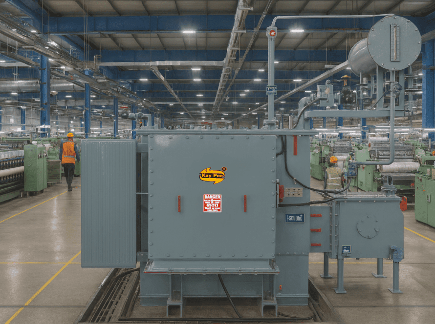 Distribution Transformer Textile Factory