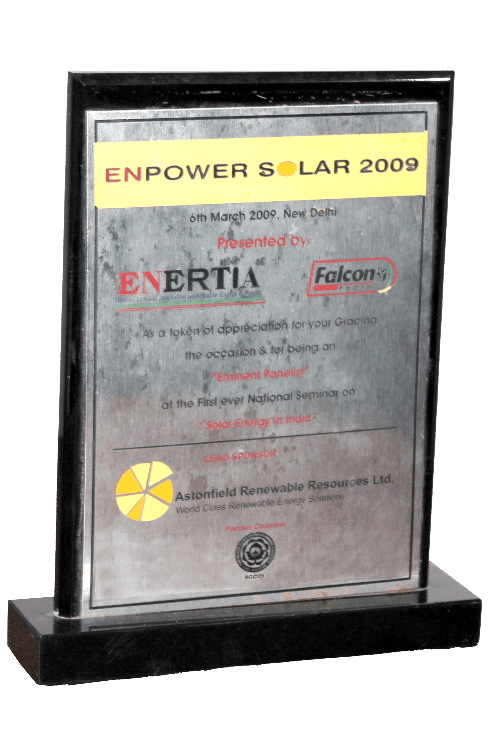 ENPOWER SOLAR - AWARD